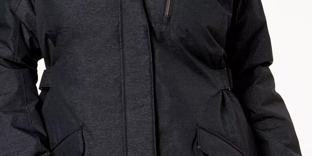 Jaqueta Columbia Penns Creek Plus Size Feminina Carvão 3X