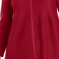 Suéter túnica feminino pequeno com pontos mistos Style &amp; Co, tamanho PP, vermelho