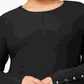 Suéter túnica feminino Alfani Plus com nervuras, preto, tamanho 0X
