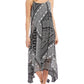 Vestido casual MIDI feminino Karen Kane, preto, tamanho grande