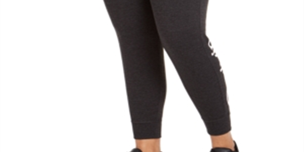 Calça jogger feminina Calvin Klein Plus Fitness - Cinza, tamanho 3X