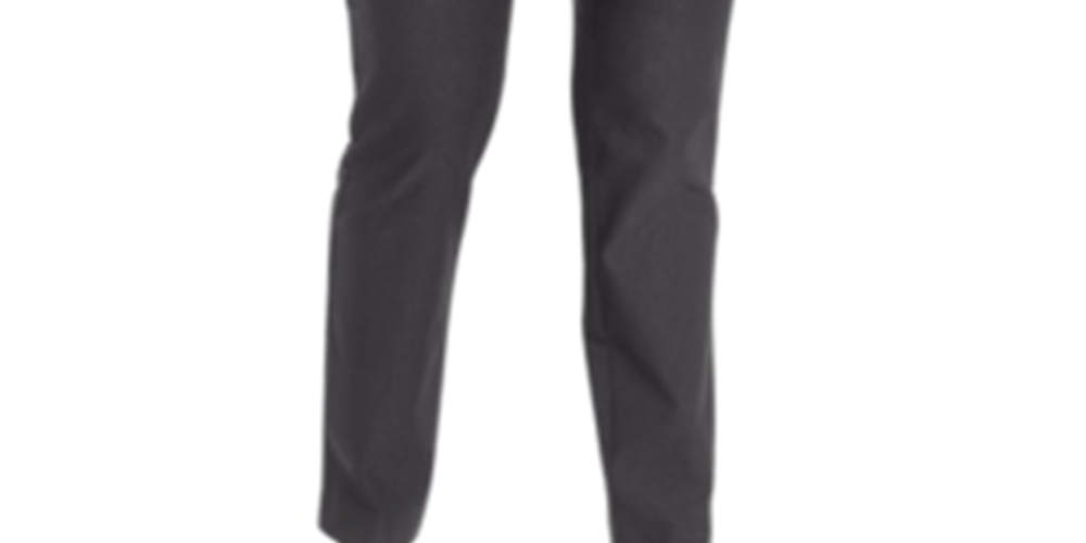 Calça feminina Charter Club Cambridge Tummy Control Slim Leg, cinza, tamanho 14X4
