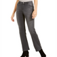 Calça jeans feminina Curvy Fit Finity Bootcut da INC International Concepts, preta, tamanho 4