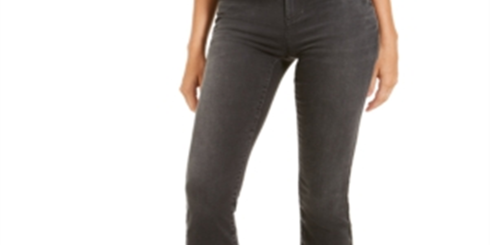 Calça jeans feminina Finity Bootcut da INC International Concepts, preta, tamanho 6