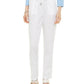 Calça de linho feminina Tommy Hilfiger, branca, tamanho XS
