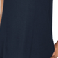 Regata feminina estilo swing fit azul tamanho extragrande