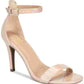 Material Girl Blaire feminino salto agulha liso bege tamanho 9 W