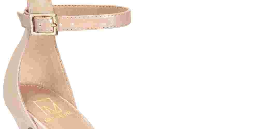 Material Girl Blaire feminino salto agulha liso bege tamanho 9 W