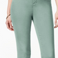 Calça jeans skinny feminina Style &amp; Co Curvy-Fit, verde, tamanho 16
