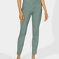 Calças femininas Charter Club Cambridge Skinny Pull-On com controle de barriga, comprimentos regulares e curtos, verde, tamanho 6