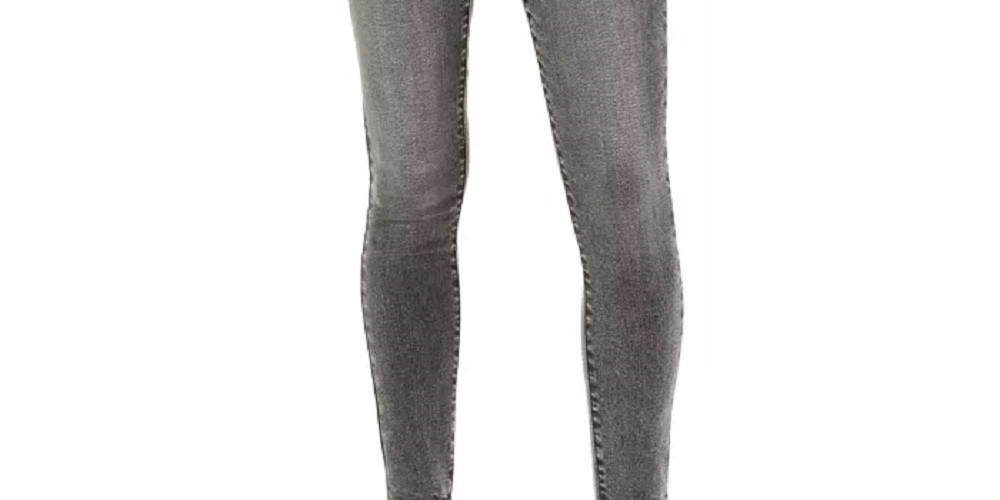 Calça jeans skinny de cintura alta Tinseltown Juniors, preta, tamanho 0