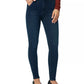 Calça jeans skinny feminina Joe's Jeans com zíper na cintura, azul, tamanho 28