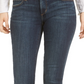 Jeans Flare Fé Feminina Artigos da Sociedade Azul Marinho Tamanho 25