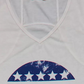 Blusa de malha feminina Style &amp; Co com estampa de estrelas, bege, tamanho X-S