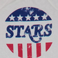 Blusa de malha feminina Style &amp; Co com estampa de estrelas, bege, tamanho X-S