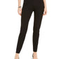 Calça skinny feminina Alfani com aba estendida, preta, tamanho 8, pequena