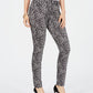 Calça jeans skinny feminina Incessential Leopard da INC International Concepts, cinza, tamanho 0