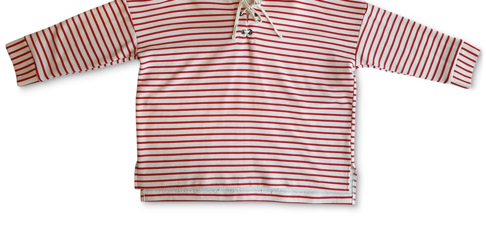 Moletom com capuz listrado feminino Style &amp; Co com cadarço, vermelho, tamanho X-G