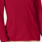 Karen Scott Suéter Feminino Patchwork Stitch Vermelho Tamanho Grande