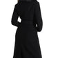 Casaco feminino GUESS Maria com gola de pele sintética Walker, preto, tamanho M