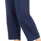 Calça Capri de Linho Feminina Charter Club Cintura Amarrada Tamanho Grande Carvão
