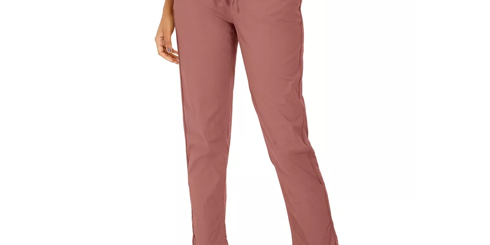 Calça utilitária com punho e fecho pull-on feminina Style &amp; Co, laranja, tamanho 14