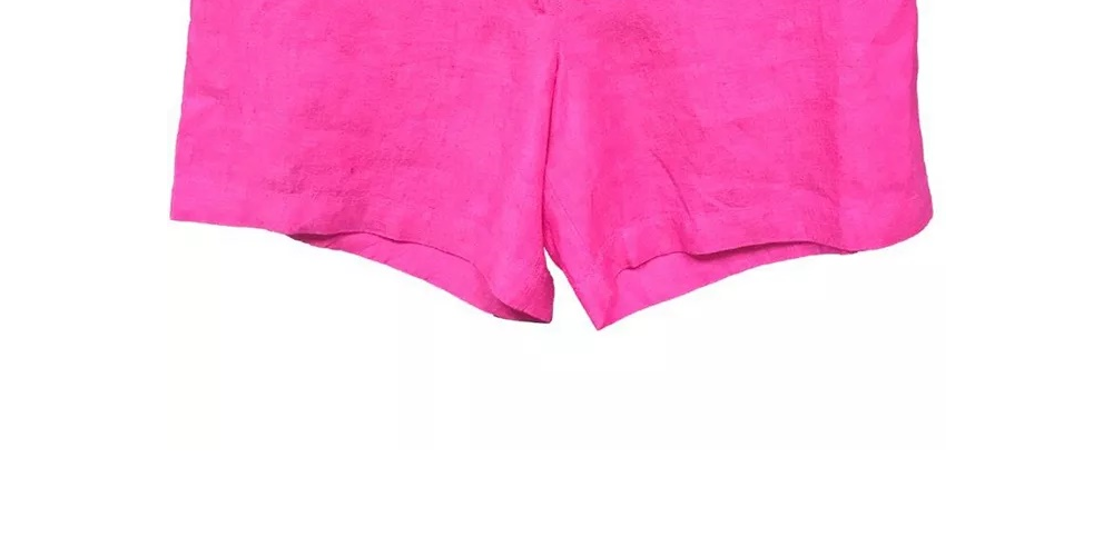Shorts femininos Charter Club, rosa, tamanho médio