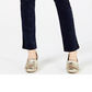Calça jeans feminina Adriano Goldschmied Mari Velvet cintura alta perna reta azul tamanho 27