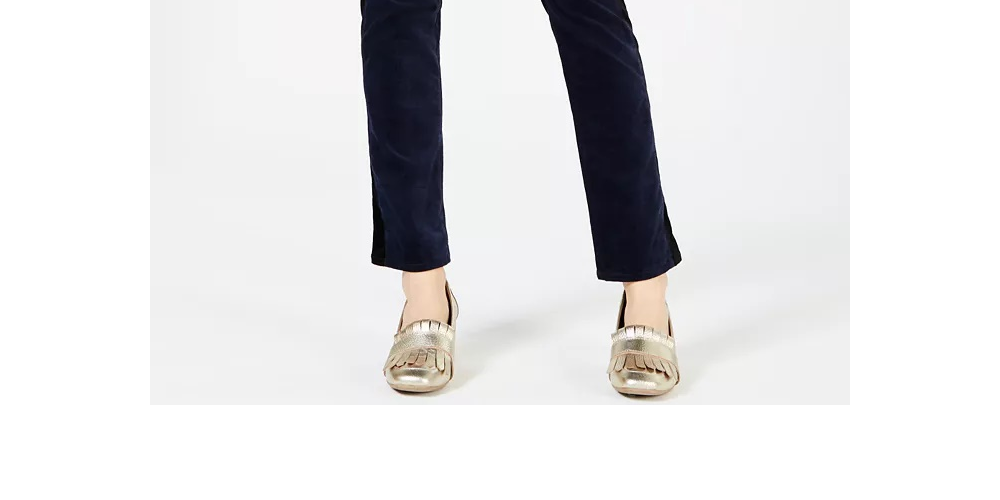 Calça jeans feminina Adriano Goldschmied Mari Velvet cintura alta perna reta azul tamanho 27