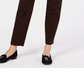 Calça feminina Charter Club Pull On Ponte Knit Marrom Tamanho 18X4,5