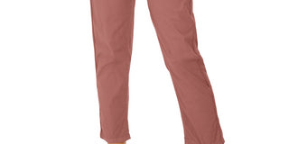 Calça utilitária com punho e fecho pull-on feminina Style &amp; Co, laranja, tamanho 6