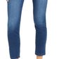 Calça jeans feminina skinny e curvilínea com controle de barriga, tamanho 4, da INC International Concepts