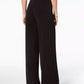 Palazzo feminino de perna larga da NY Collection, preto, tamanho PXS
