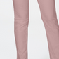 Calça jeans feminina Lexington reta, tamanho 16, rosa, pequena