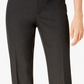 Calça feminina Charter Club Petite Slim Leg Ankle, cinza, tamanho 2 Petite