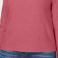 Karen Scott Suéter feminino de gola alta, pequeno, rosa, tamanho P