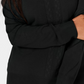 Karen Scott Suéter Feminino Petite Cable Knit Gola Redonda Preto Tamanho Petite Pequeno