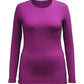 Blusa feminina de manga comprida Style &amp; Co, roxa, tamanho grande