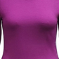 Blusa feminina de manga comprida Style &amp; Co, roxa, tamanho grande