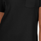 Camisa polo feminina Karen Scott de algodão, preta, tamanho pequeno