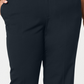 Calça feminina plus size Charter Club slim-leg azul 14W