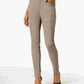 Jeans skinny feminino estilo &amp; co, tamanho 2, marrom, tamanho 2, pequeno