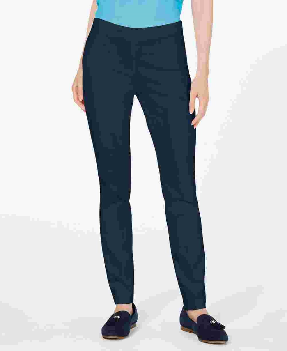 Calça skinny Chelsea Stretch Feminina Charter Club Azul Tamanho 8 Petite