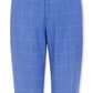 Calça de terno Tommy Hilfiger Big Boy's Stretch Windowpane azul tamanho 14