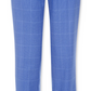 Calça de terno Tommy Hilfiger Big Boy's Stretch Windowpane azul tamanho 14