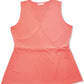 Top envolvente feminino de algodão com decote em V Charter Club, branco, tamanho XX-G