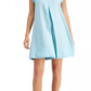 Vestido feminino Charter Club com amarração nas costas e corte em A, azul, tamanho grande
