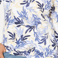 Karen Scott Henley Azul Estampado Feminino Tamanho P