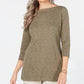 Karen Scott Blusa Feminina Gola Alta Tingida Verde Tamanho Médio