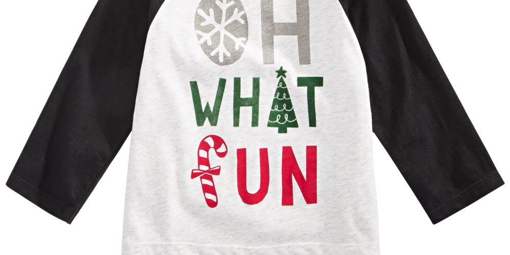 Camiseta estampada What Fun para meninos First Impressions, cinza, tamanho 3-6 meses